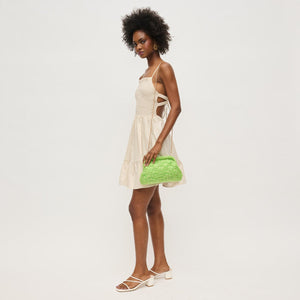 Annie Clutch in Lime