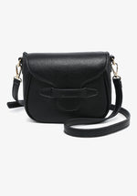 Load image into Gallery viewer, Mable Vegan Crossbody Bag in Black
