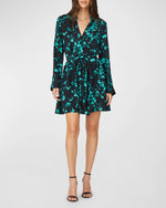 Load image into Gallery viewer, Clarita Dress in Teal and Jet
