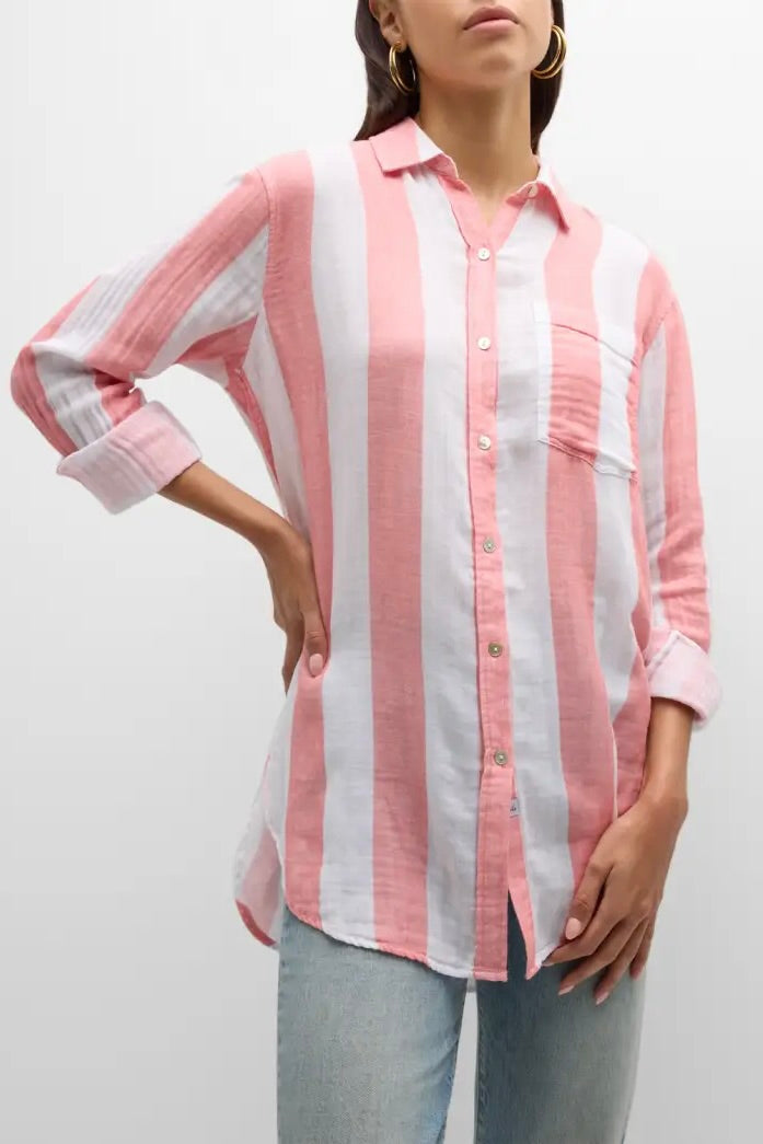 Jaylin Shirt in Playa Stripe