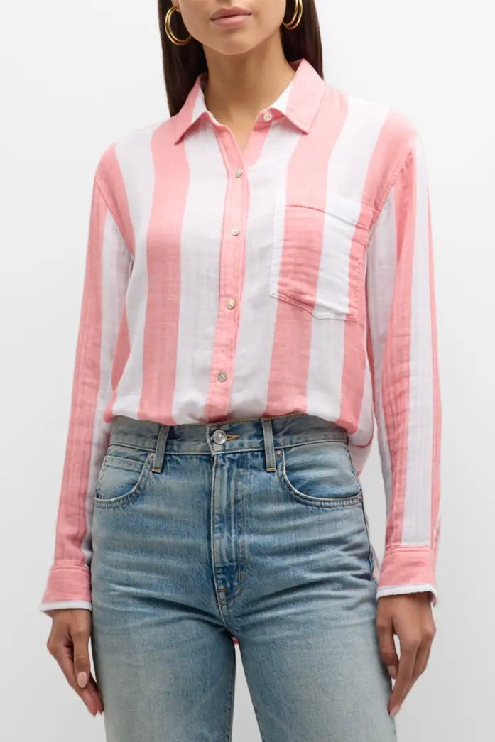 Jaylin Shirt in Playa Stripe