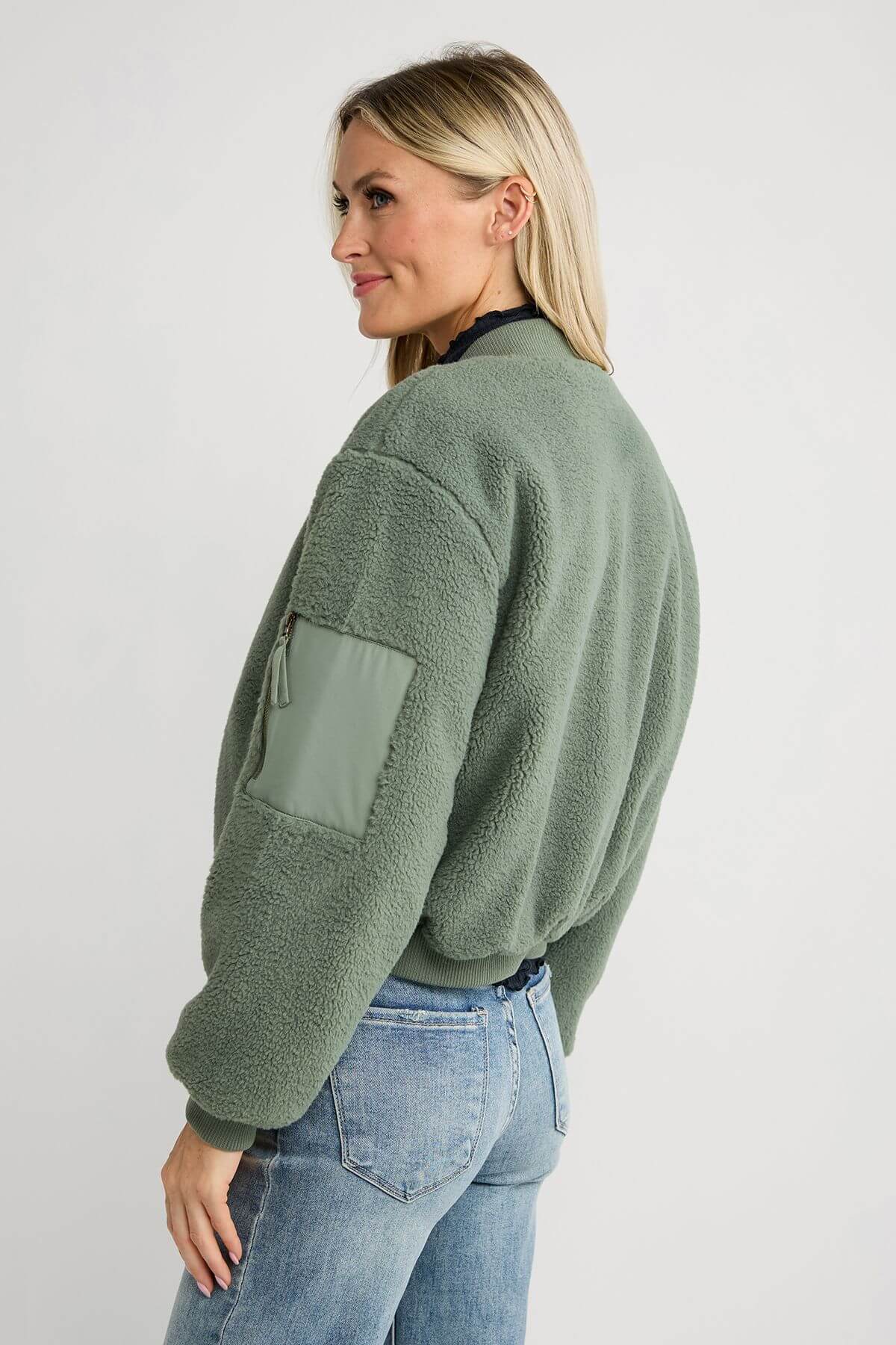Take Flight Reversible Jacket in Evergreen