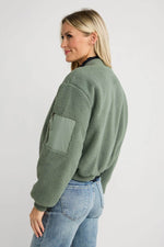 Load image into Gallery viewer, Take Flight Reversible Jacket in Evergreen
