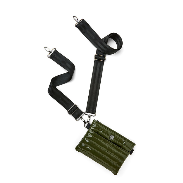 Bum Bag 2.0 in Olive Patent
