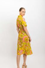 Load image into Gallery viewer, Meki Dress in Green Sunkist
