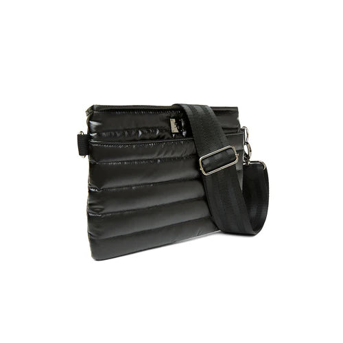 Bum Bag 2.0 in Pearl Black With Black Strap