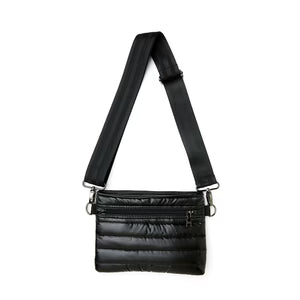 Bum Bag 2.0 in Pearl Black With Black Strap