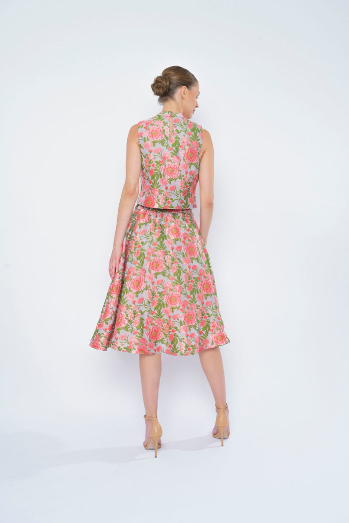 Tricia Top in Peach Begonia