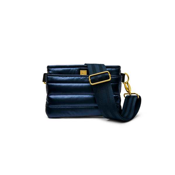 Bum Bag Crossbody in Pearl Indigo