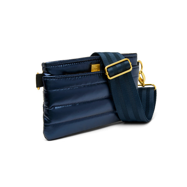 Bum Bag Crossbody in Pearl Indigo