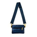 Load image into Gallery viewer, Bum Bag Crossbody in Pearl Indigo
