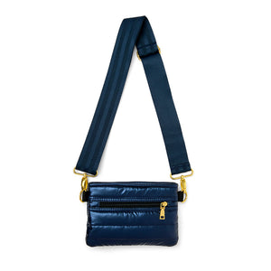 Bum Bag Crossbody in Pearl Indigo