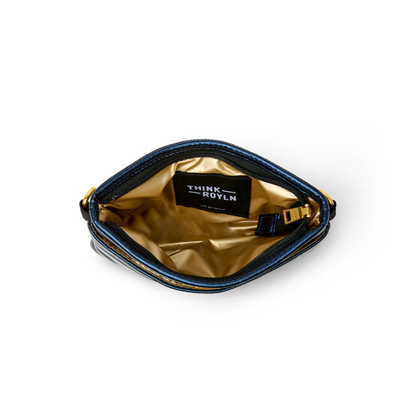 Bum Bag Crossbody in Pearl Indigo
