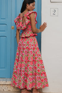 Rah Rah Skirt in Candy Jaal