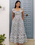 Load image into Gallery viewer, Susie Dress in Lavender Ditsy
