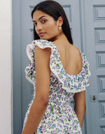 Load image into Gallery viewer, Susie Dress in Lavender Ditsy
