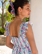 Load image into Gallery viewer, Freya Top in Orchid Border
