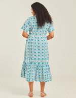 Load image into Gallery viewer, Maddy Dress in Vintage Border

