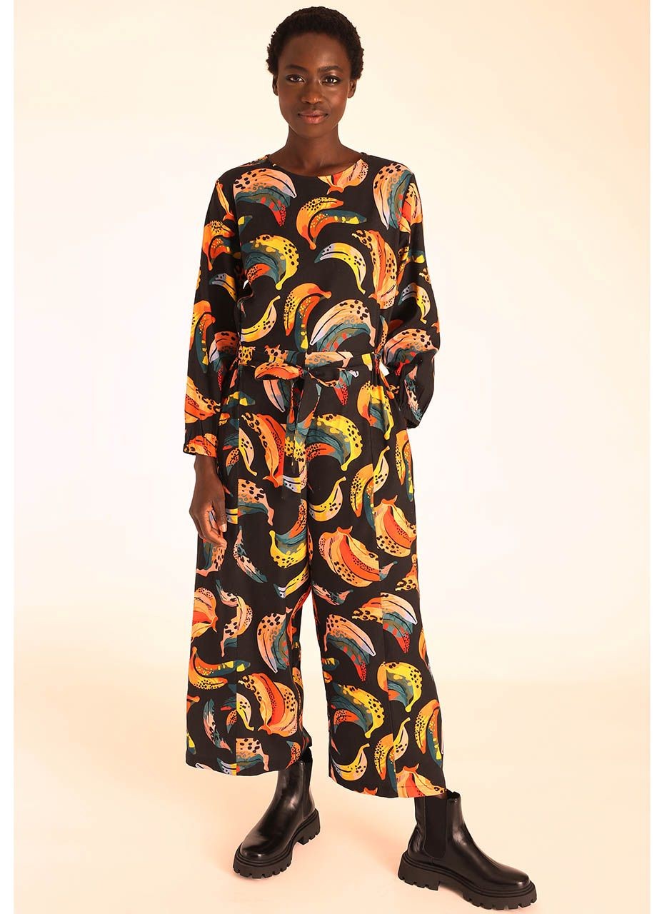 Banana sales print jumpsuit