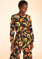 Load image into Gallery viewer, Pop Banana Playsuit in Black Combo
