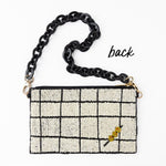 Load image into Gallery viewer, Elenor Martini + Caviar Beaded Bag
