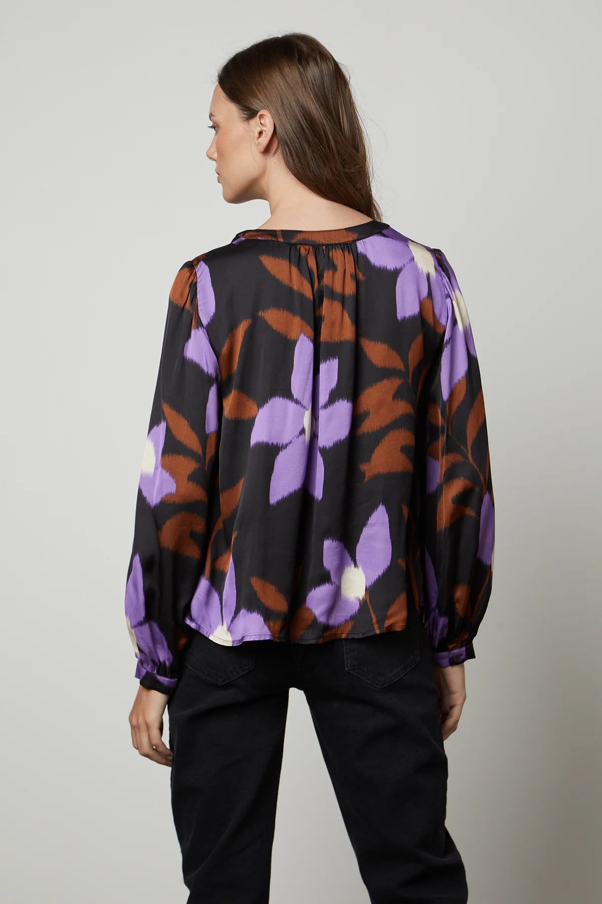 Isra Printed Blouse in Fiji