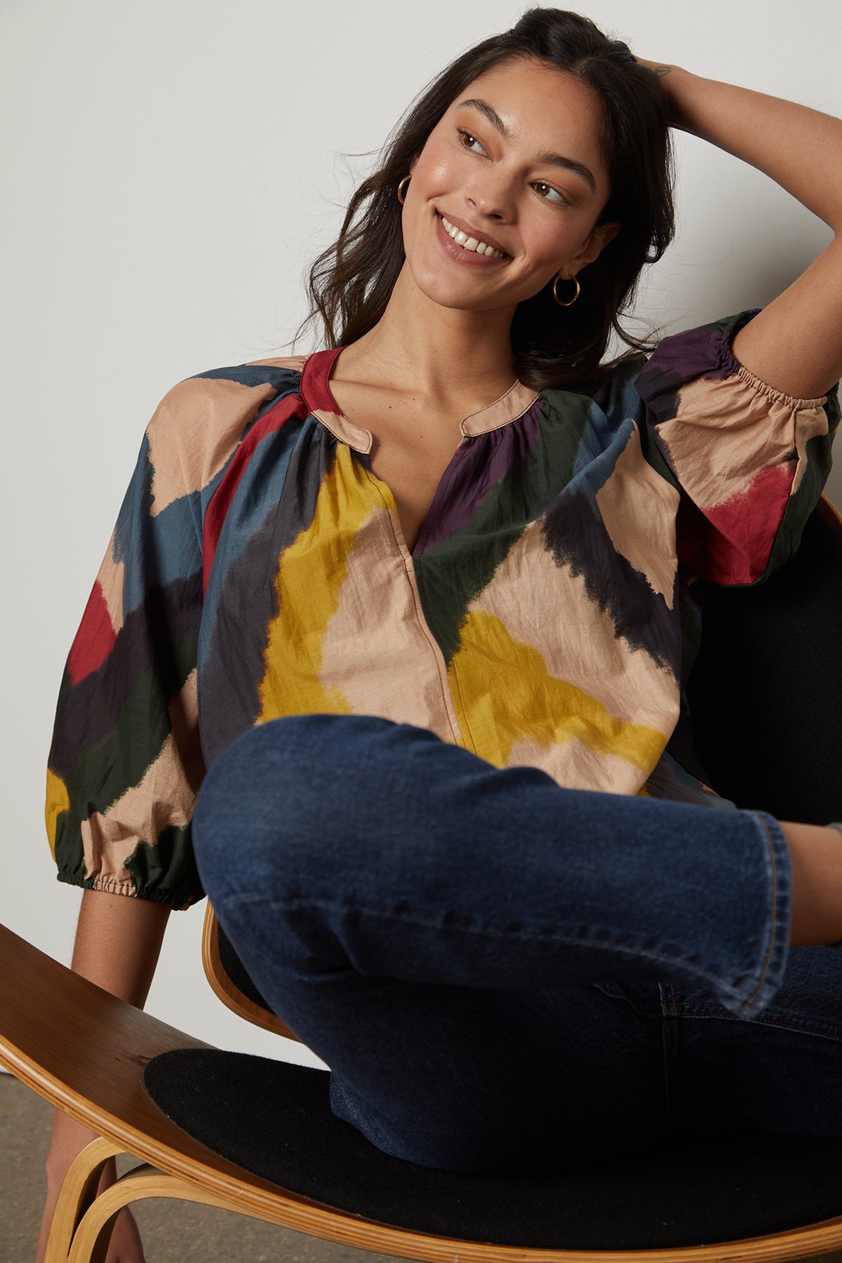 Lizette Top in Chai