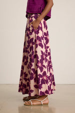 Load image into Gallery viewer, Jess Maxi Skirt in Berry
