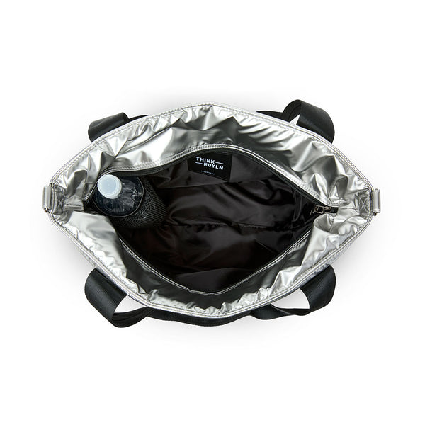Jr. Jetset Wingman Bag in Pearl Silver