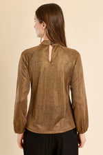 Load image into Gallery viewer, Art Deco Top in Copper
