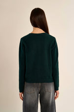 Load image into Gallery viewer, Soft Knit Cardigan in Forest Green

