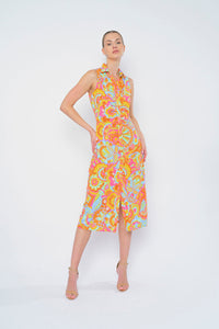 Adrianne Dress in Rainbow Beach