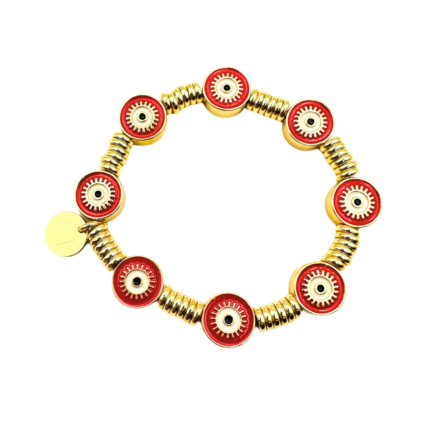 Good Vibes Only Bracelet in Red