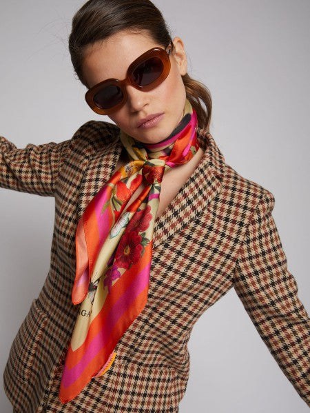 Botanic Quote Silk Scarf