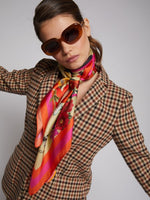Load image into Gallery viewer, Botanic Quote Silk Scarf
