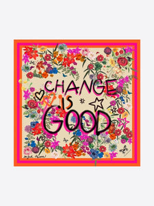 Botanic Quote Silk Scarf