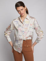 Load image into Gallery viewer, Donia Shirt in Pantone Print
