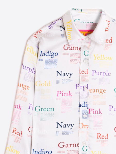 Donia Shirt in Pantone Print