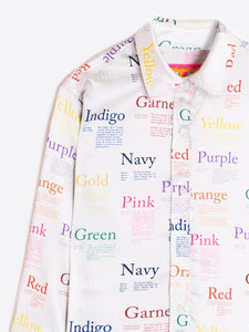 Donia Shirt in Pantone Print
