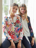 Load image into Gallery viewer, Irina Shirt in Botanic Graffiti
