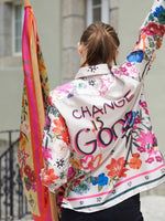 Load image into Gallery viewer, Irina Shirt in Botanic Graffiti
