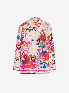 Irina Shirt in Botanic Graffiti