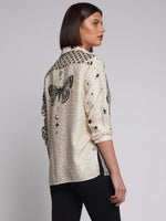Load image into Gallery viewer, Irina Shirt in Patchwork Print
