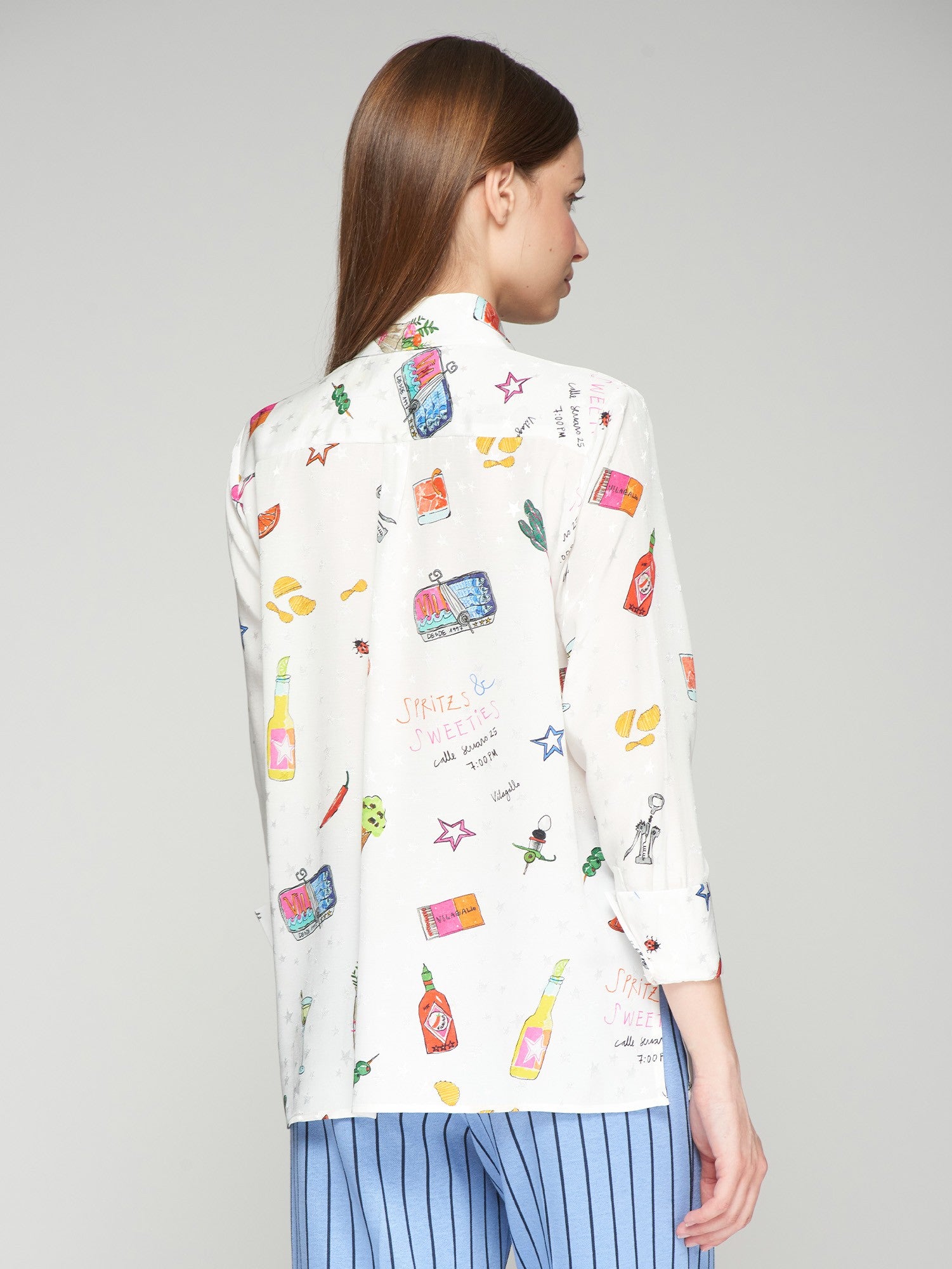 Mariela Blouse in Aperitivo