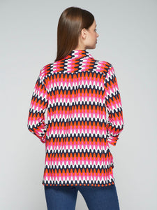 Sara Shirt in Ondas Punto Print