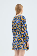 Load image into Gallery viewer, Belted Shirt Dress in Floral Print
