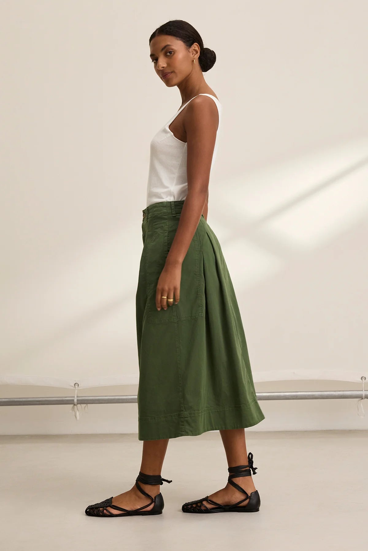 Lilian Skirt in Olive