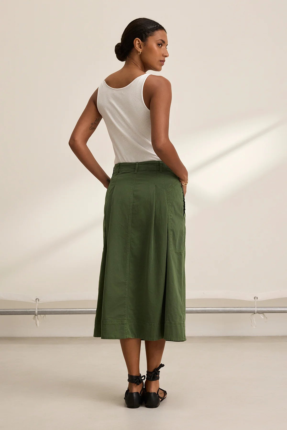 Lilian Skirt in Olive