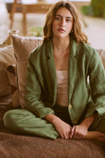 Load image into Gallery viewer, Cassie Blazer in Basil
