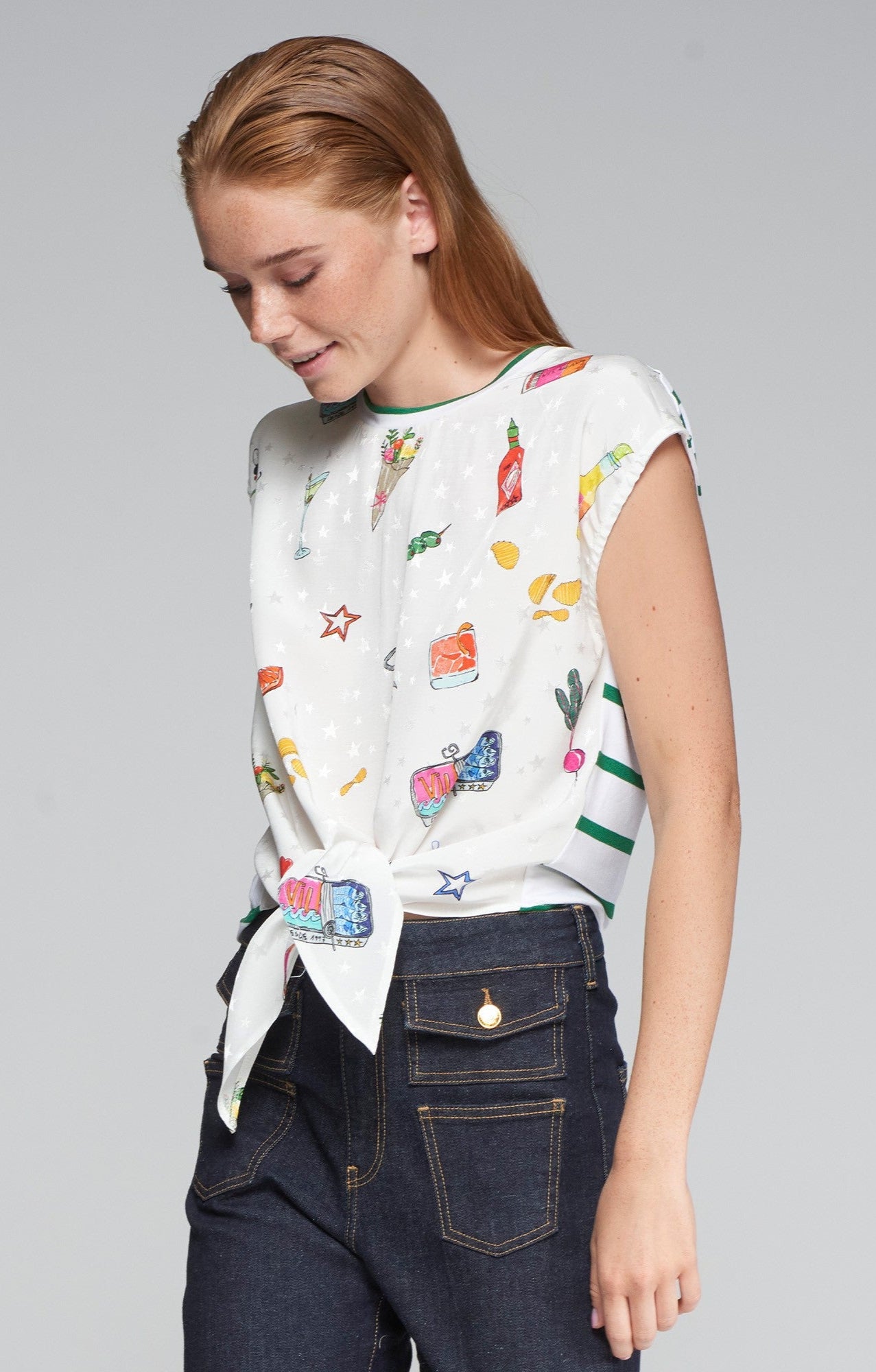 Aliza T-Shirt in Aperitivo